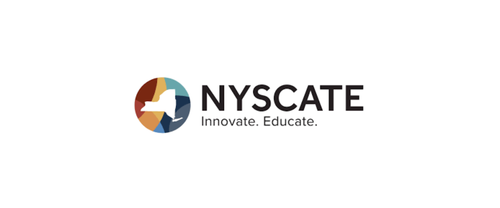 NYSCATE logo with a circular icon and the tagline "Innovate. Educate."