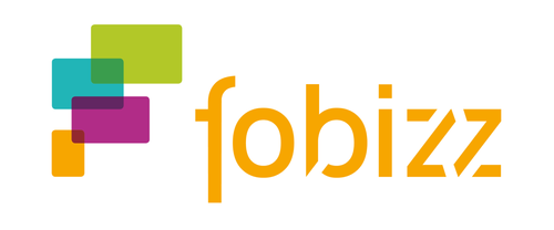 Fobizz logo with colorful overlapping squares and the word 'fobizz' in orange letters.
