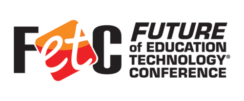 Logo for the Future of Education Technology Conference (FETC) with the acronym FETC and the full name of the conference.