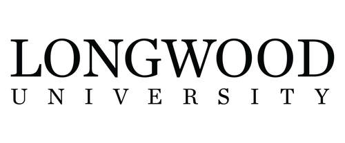 Longwood University logo with the words 'LONGWOOD UNIVERSITY' in black text on a white background.