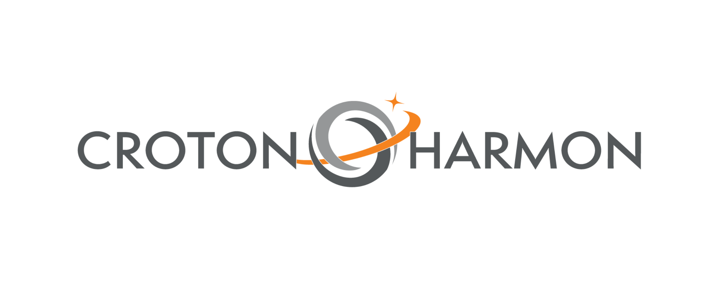 Logo of Croton-Harmon with stylized text and a space-themed icon.