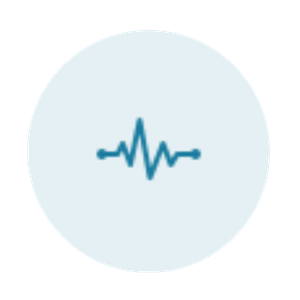 A medical monitor displaying a heartbeat waveform.