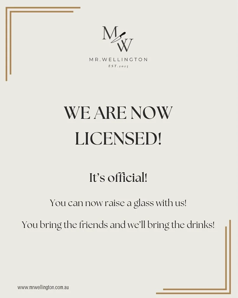 THE WAIT IS OVER!
Our bar is now open. Come celebrate with us🍾