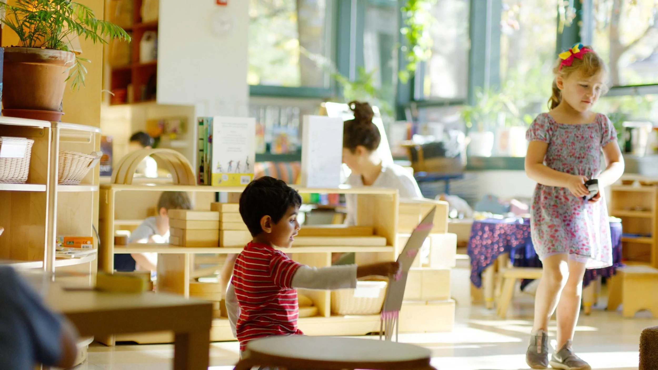 Lower School students play in an anthem video for BBN school