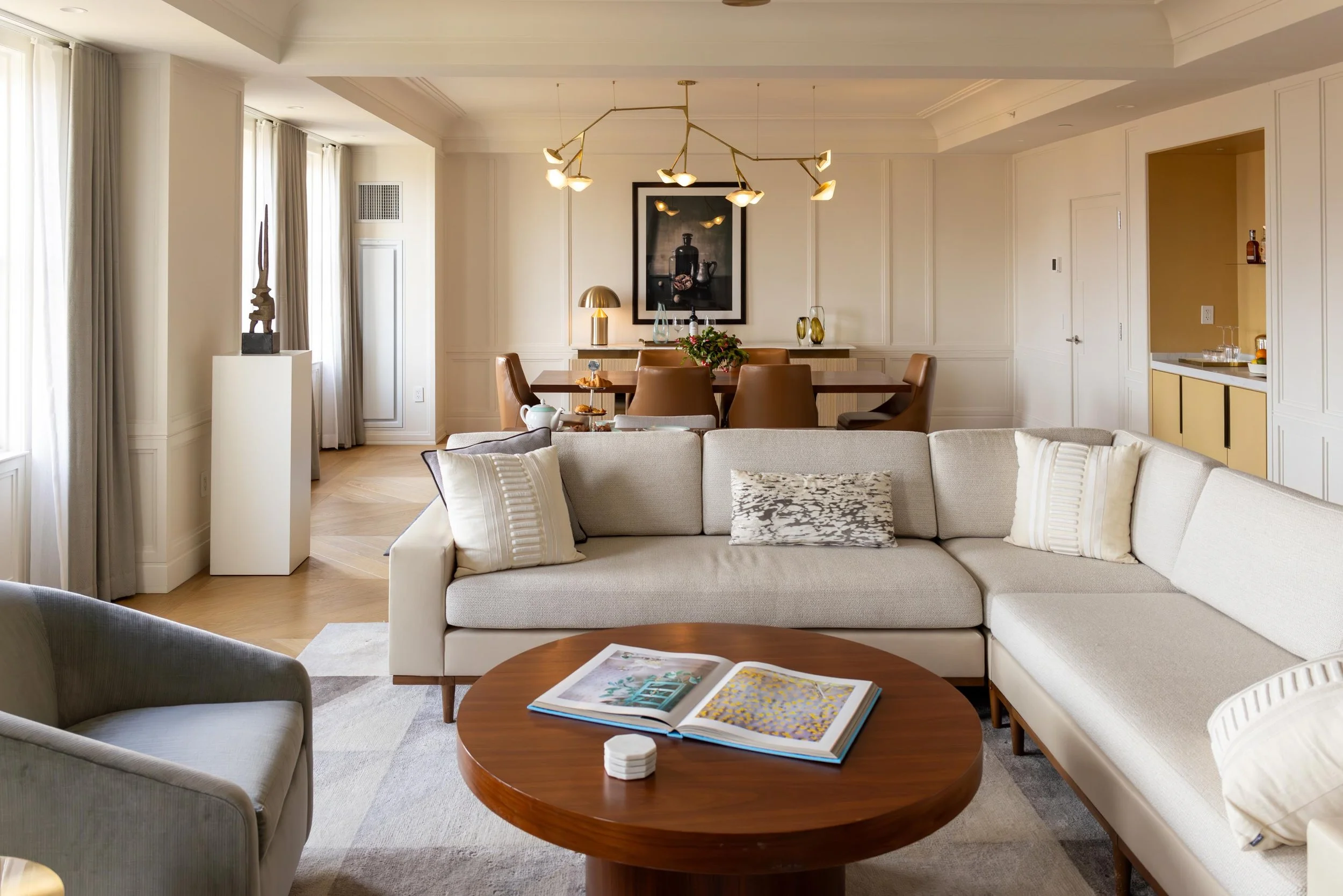 Luxury hotel suite web photograph