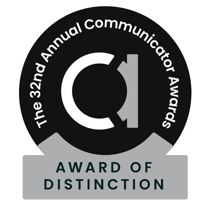 2026 Communicator Awards Award of Distinction