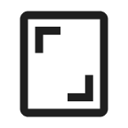 vertical 4x5 aspect ratio icon
