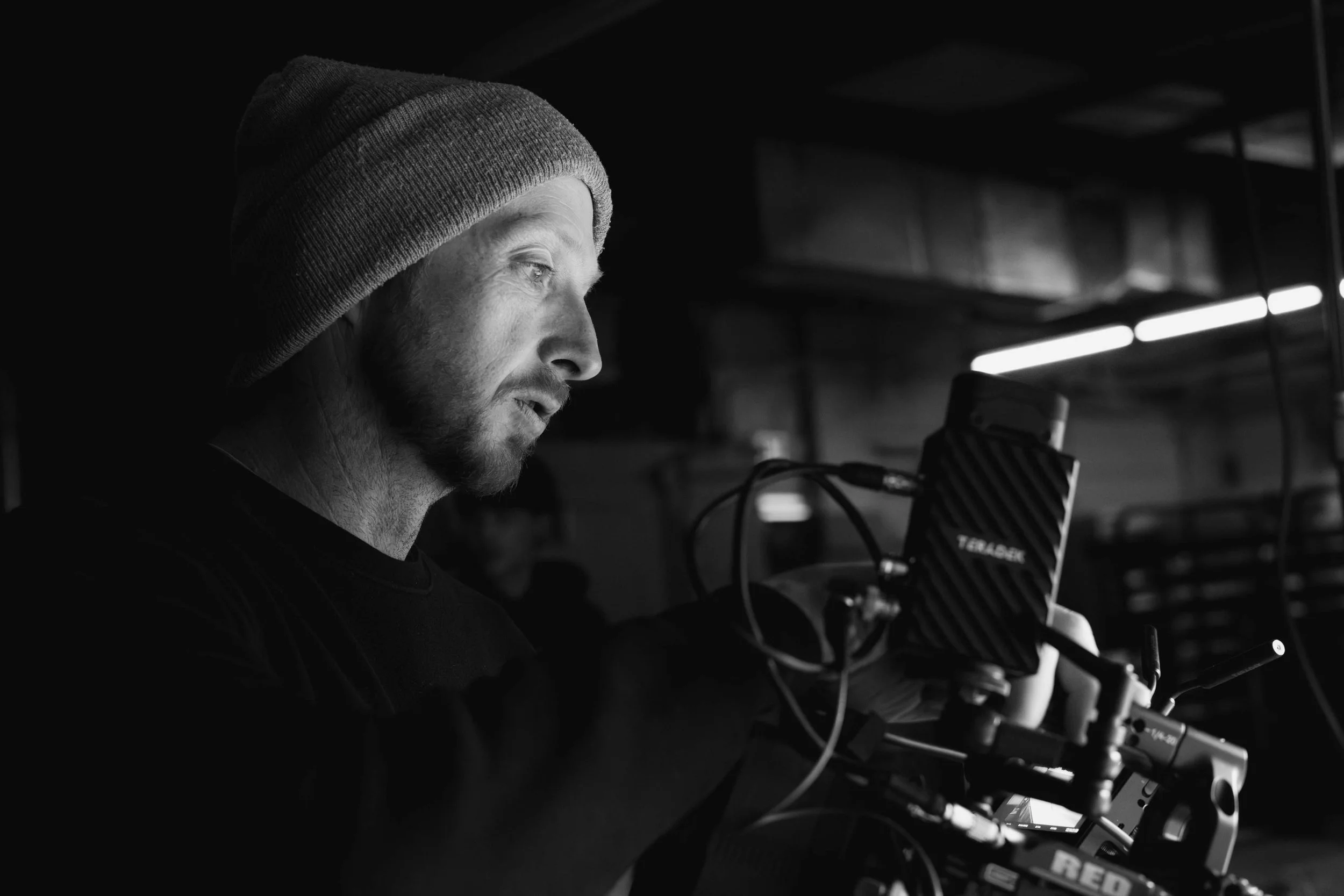Mikes Pastry film shoot behind the scenes cinematographer