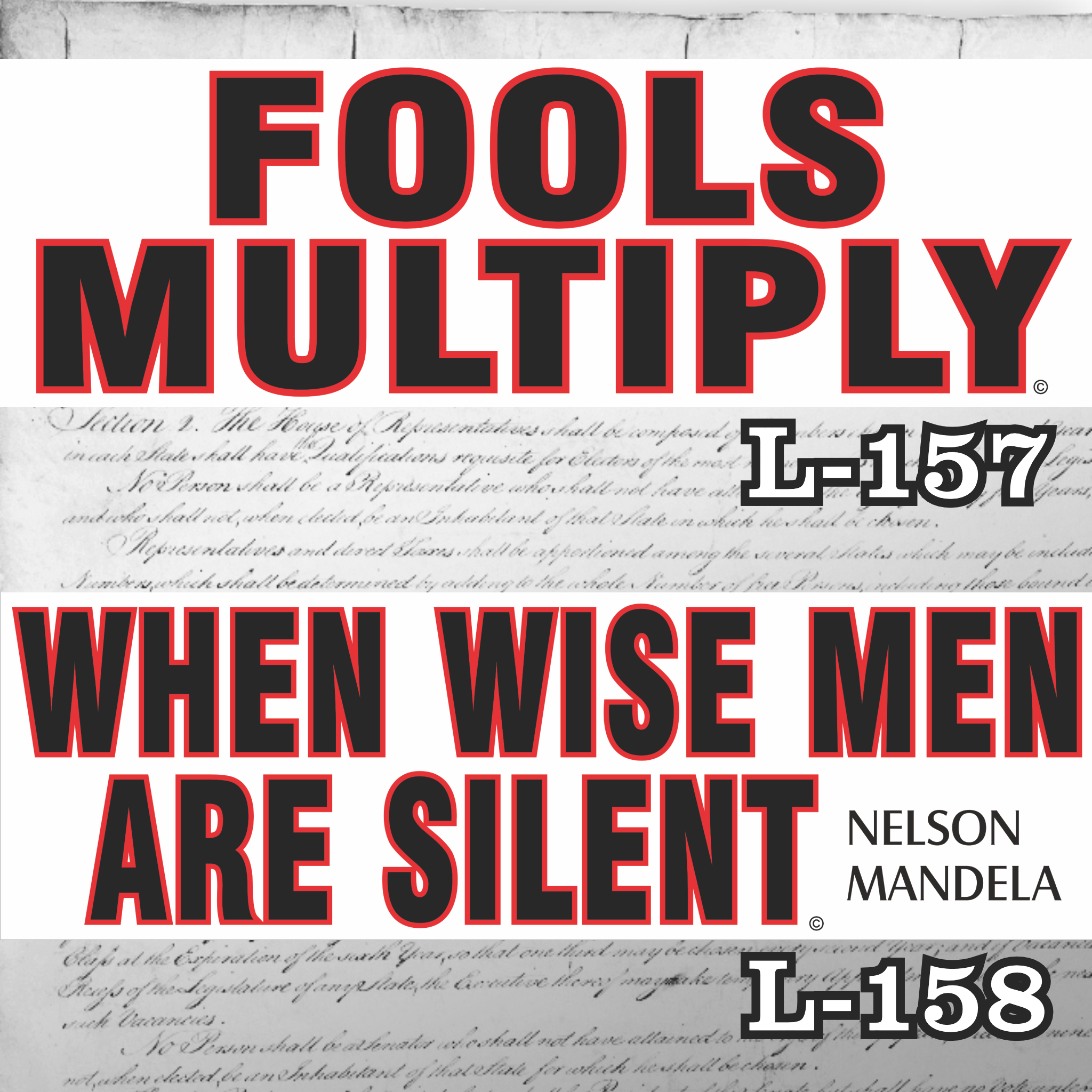 MAGNET 11" X 3.5" SET 157 158