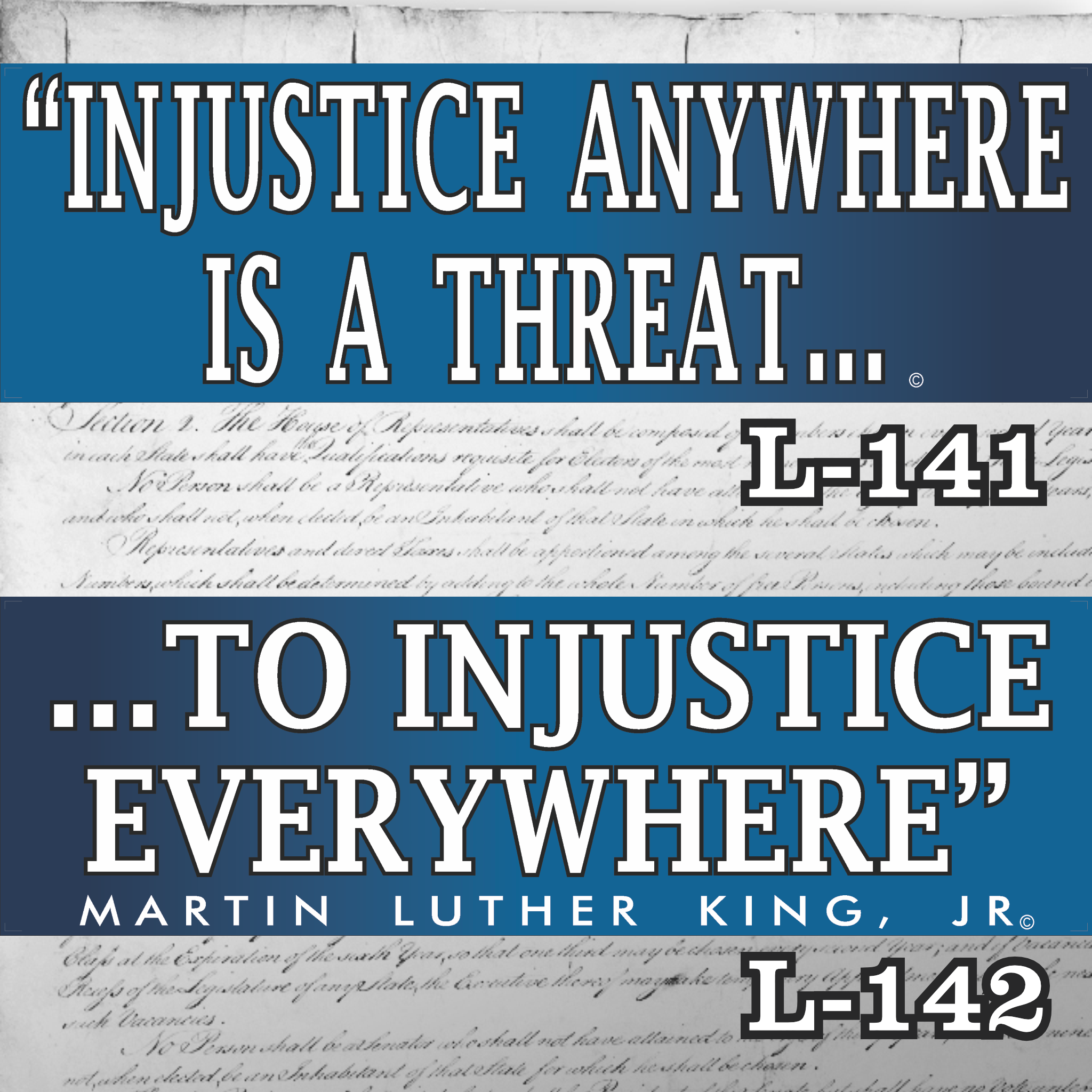 MAGNET 11" X 3.5" SET 141 142