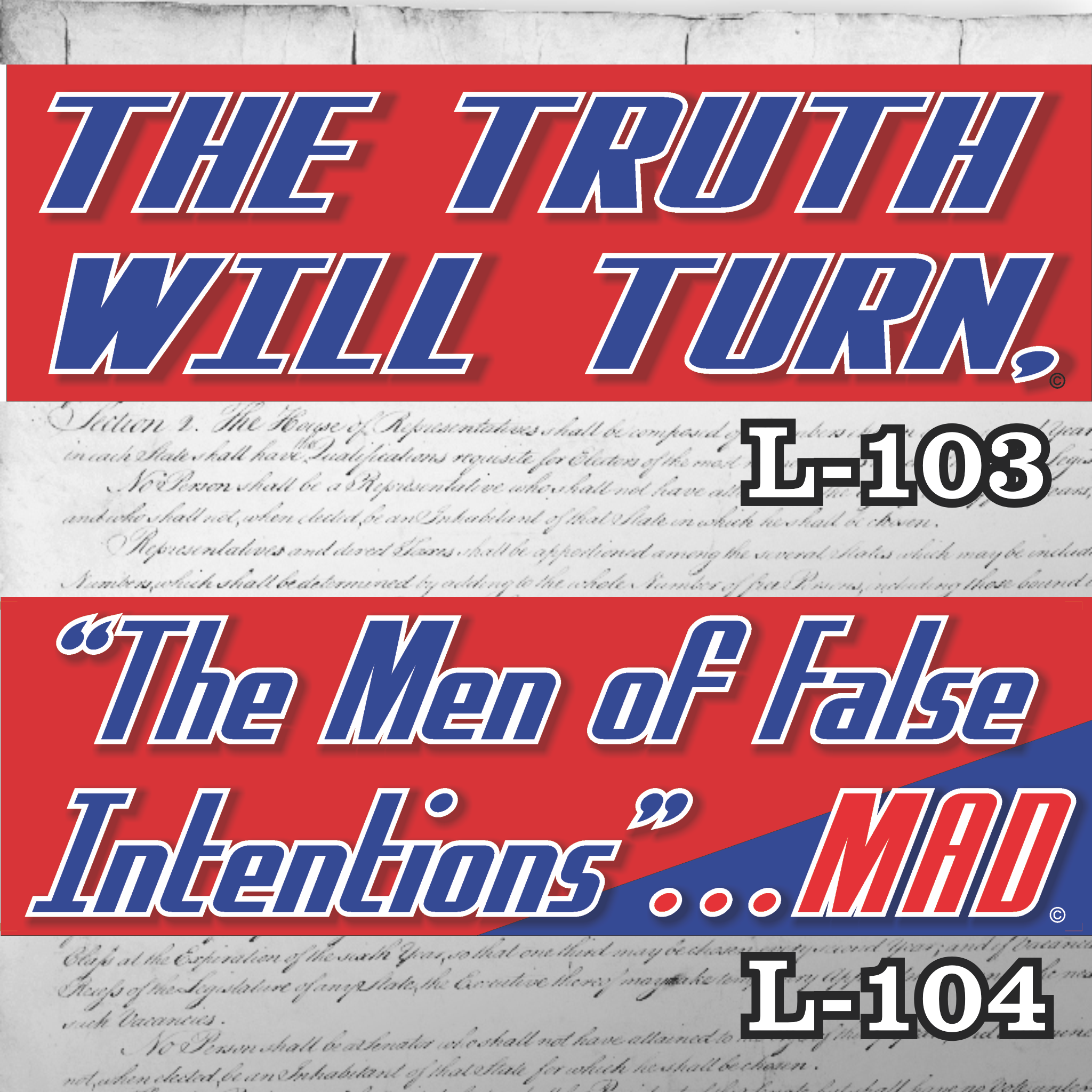 MAGNET SET 11" X 3.5" 103 104