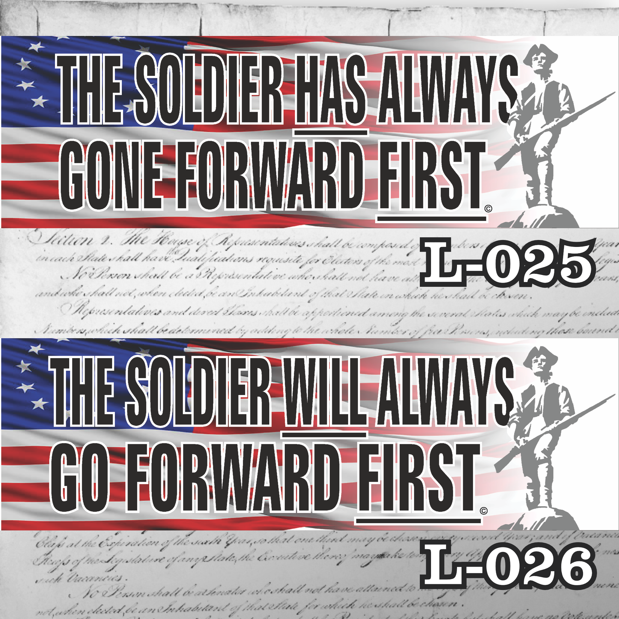 MAGNET SET 11"X3.5" 25 26