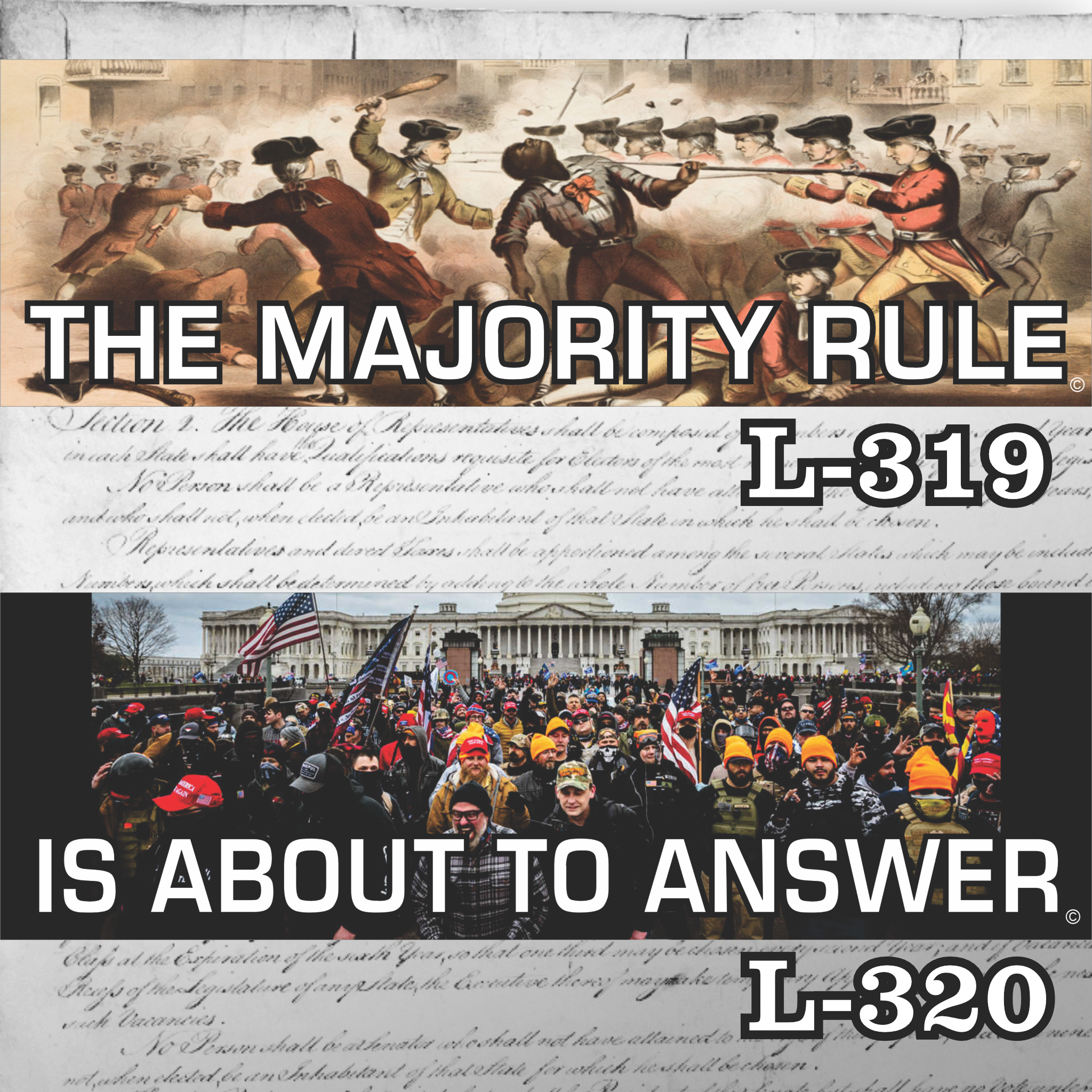 Magnet 11" x 3.5" SET 319 320