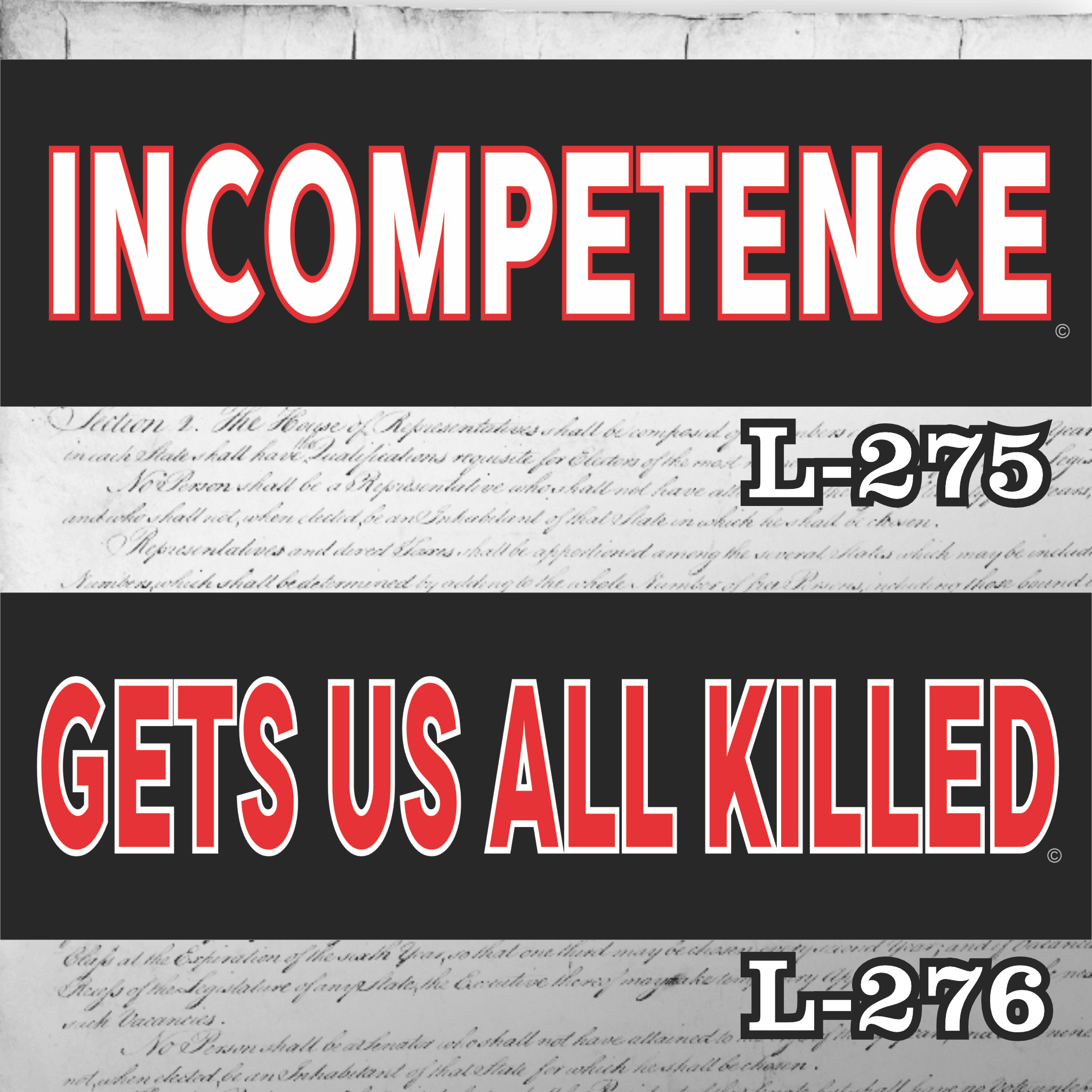 MAGNET 11" X 3.5" SET 275 276