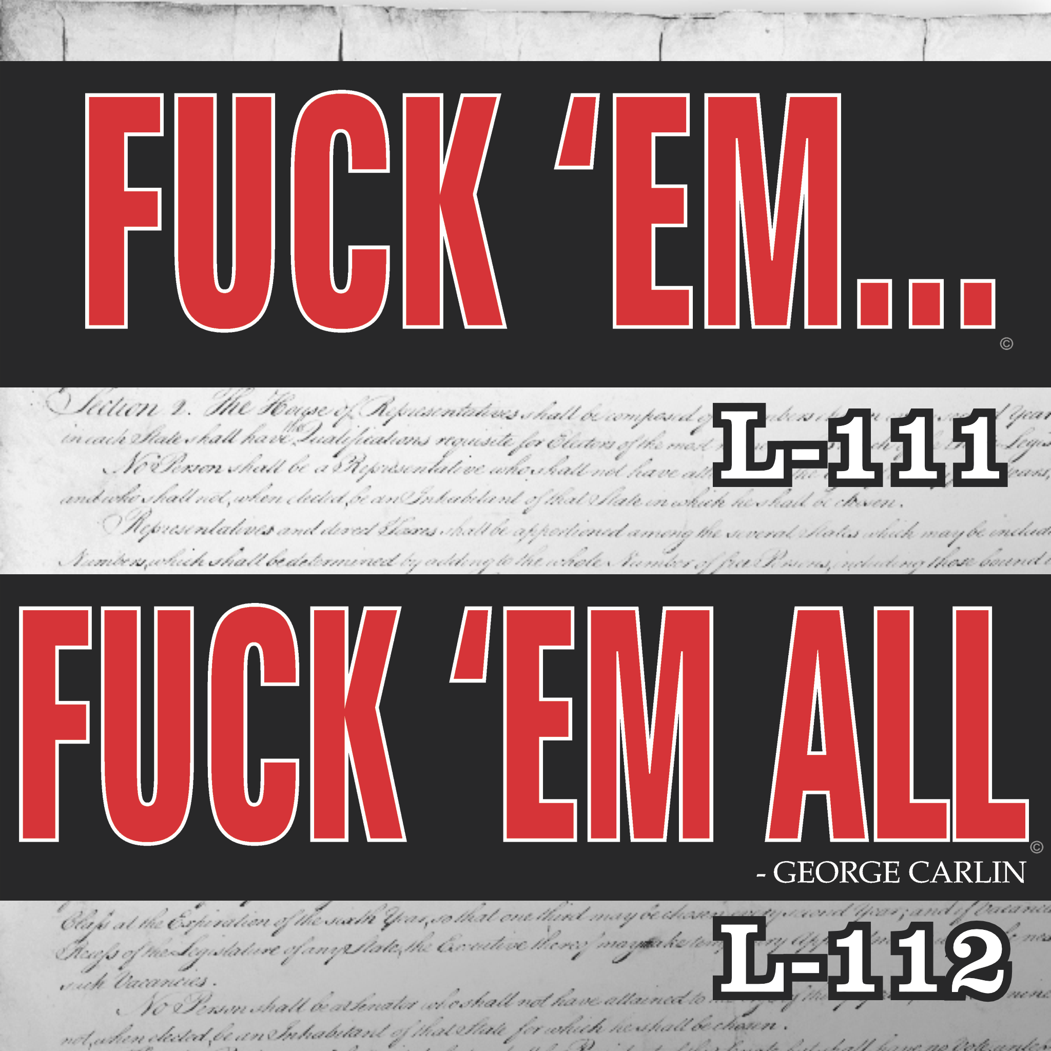 MAGNET SET 11" X 3.5" 111 112