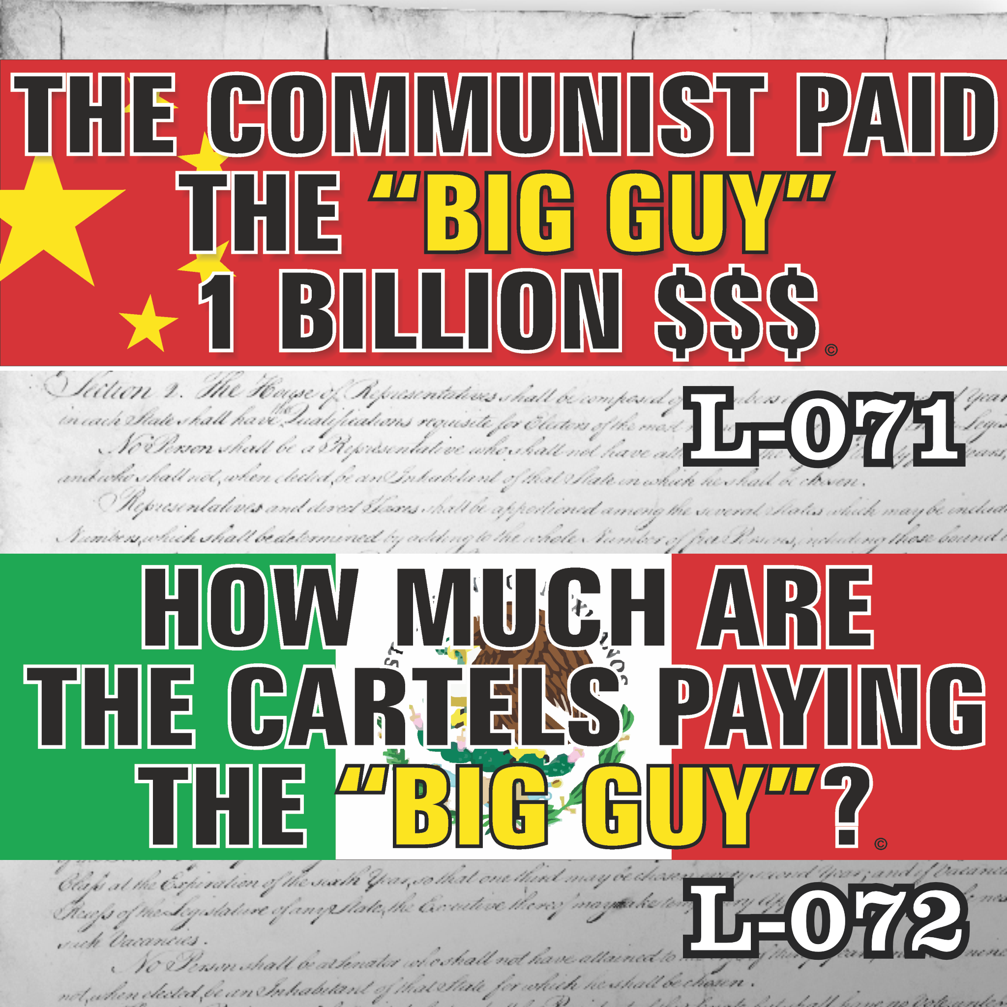 MAGNET SET 11" X 3.5" 71 72