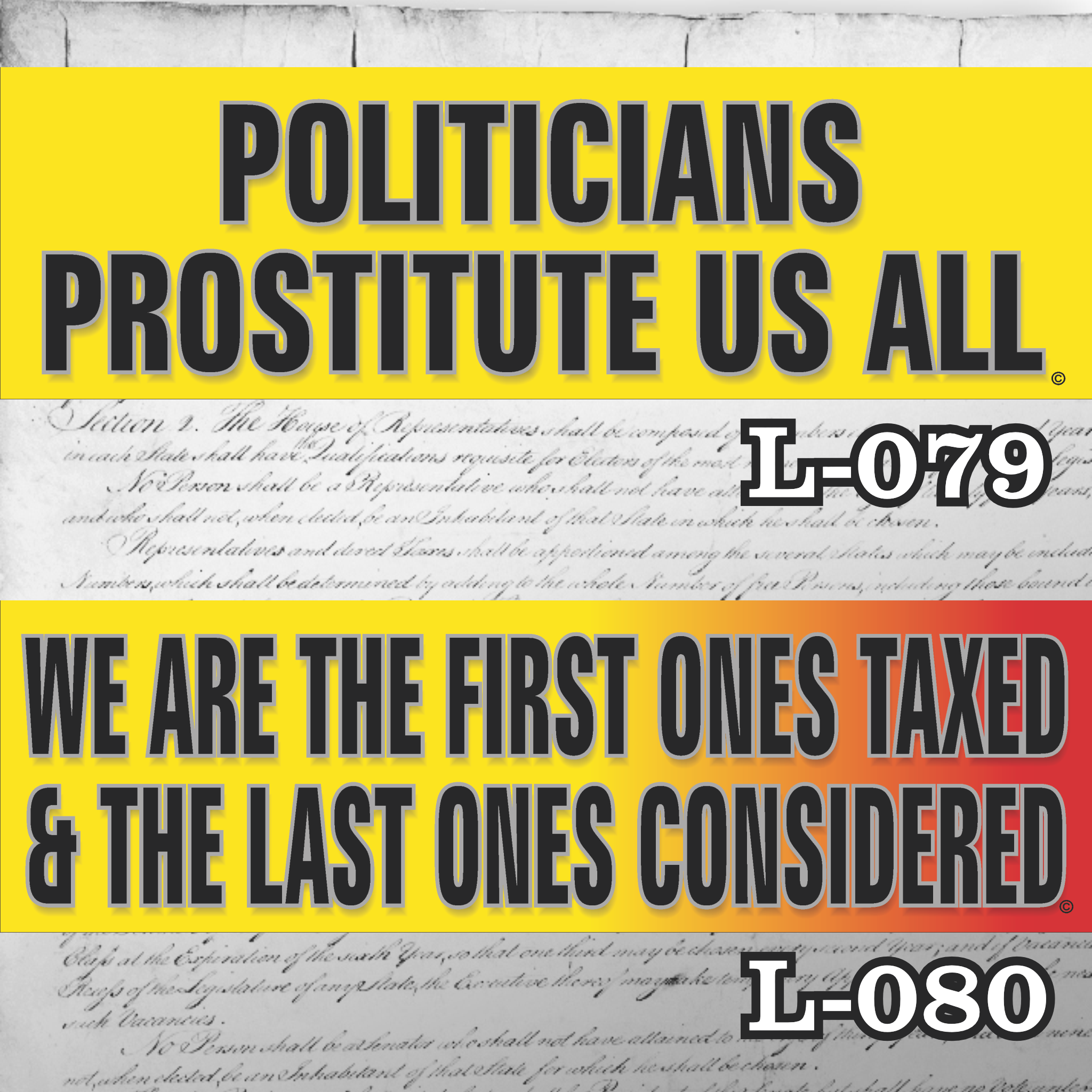 MAGNET SET 11" X 3.5" 79 80