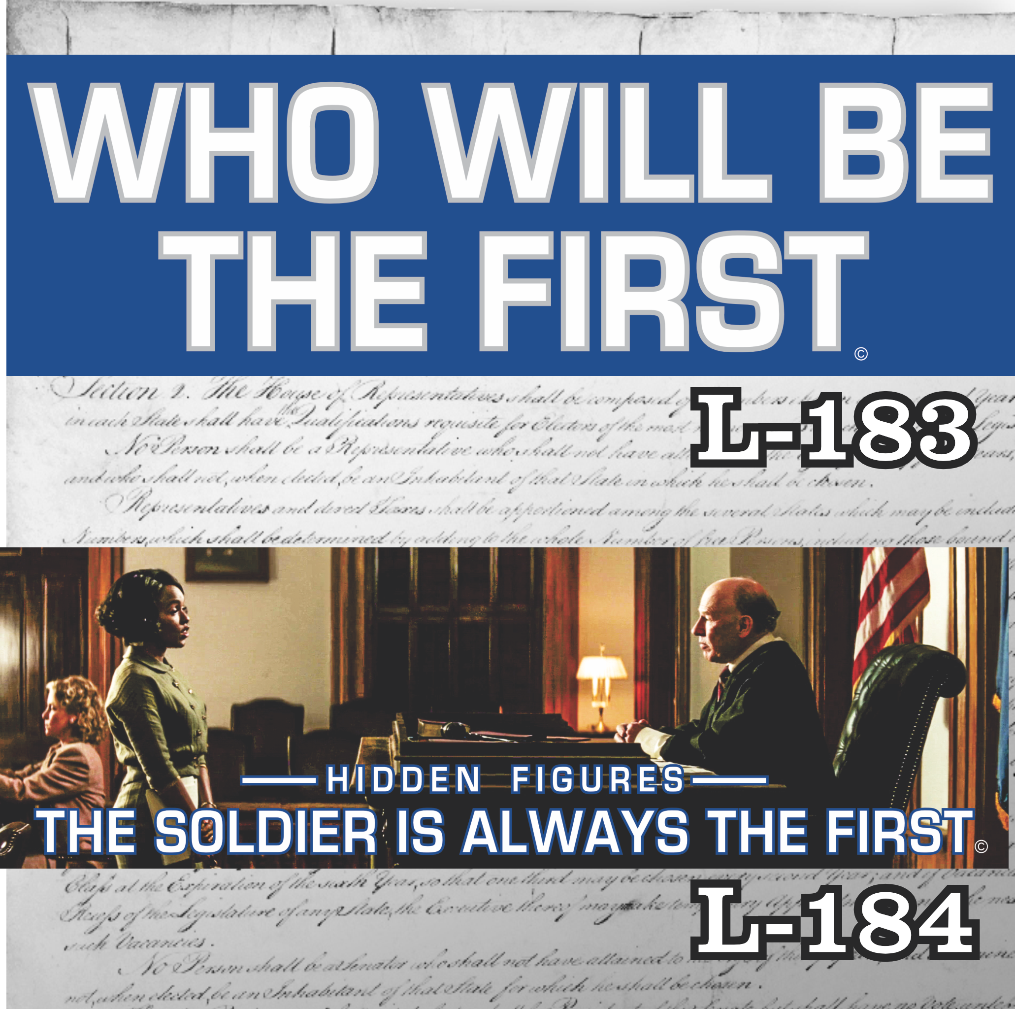 MAGNET 11" X 3.5" SET 183 184