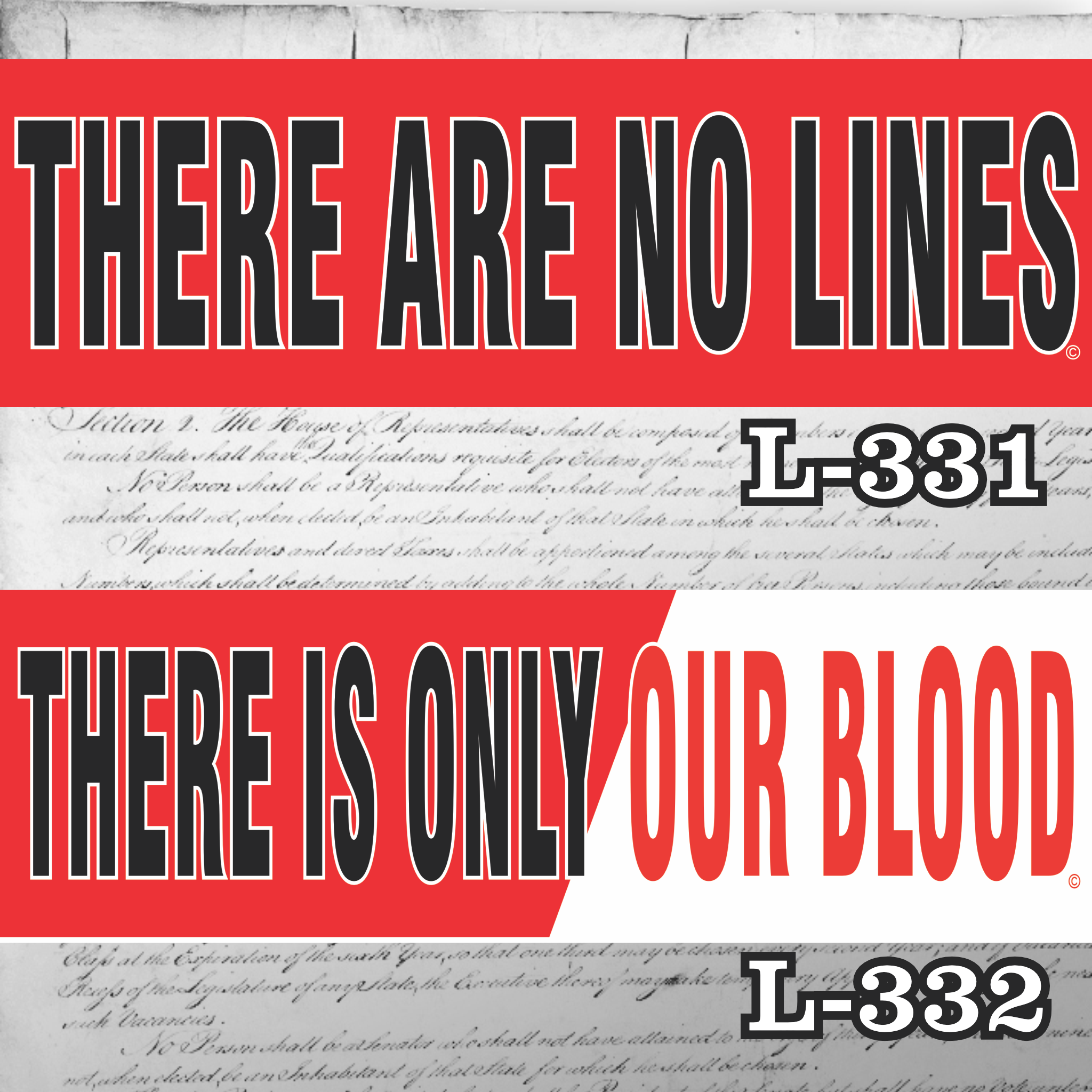 Magnet 11" x 3.5" SET 331 332