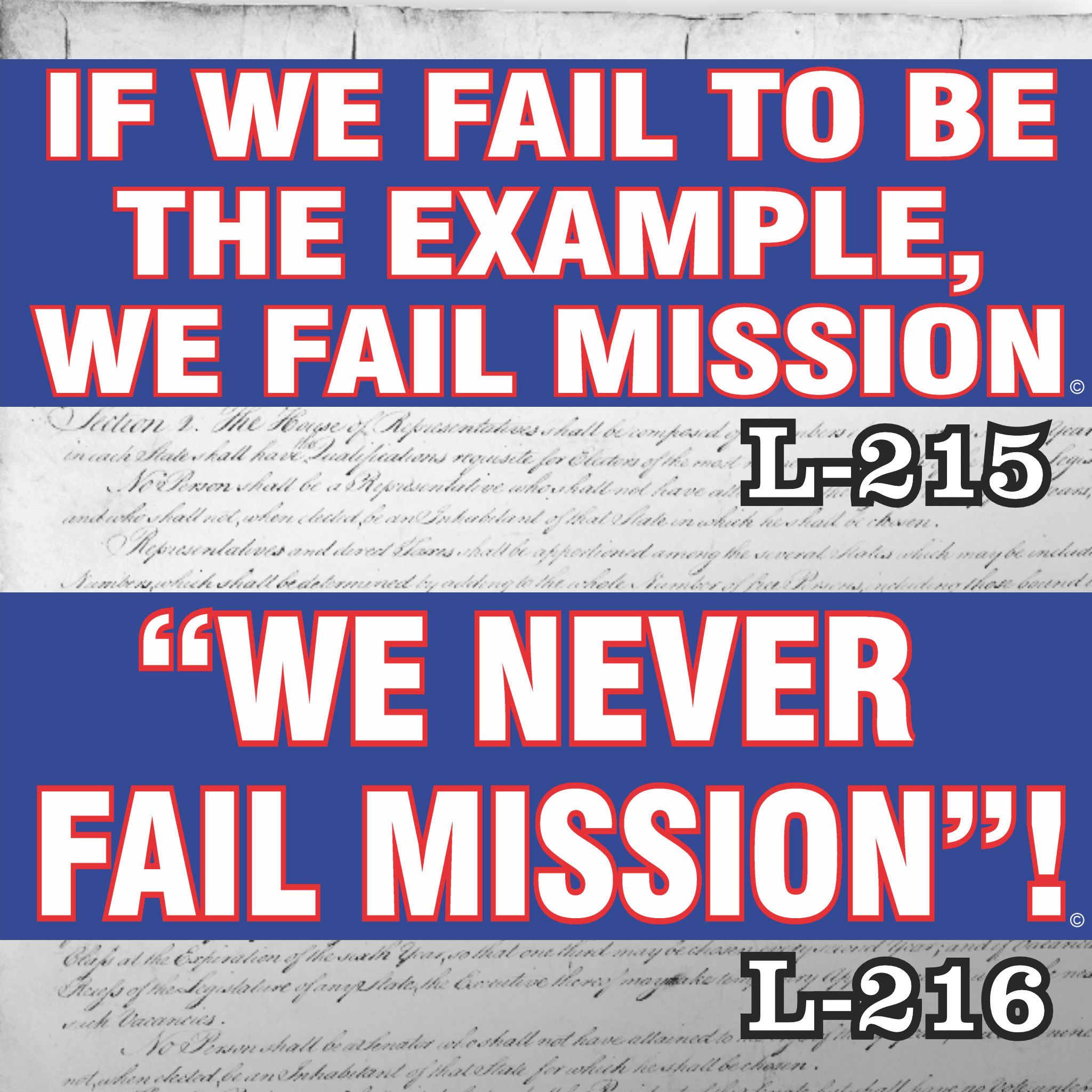 MAGNET 11" X 3.5" SET 215 216