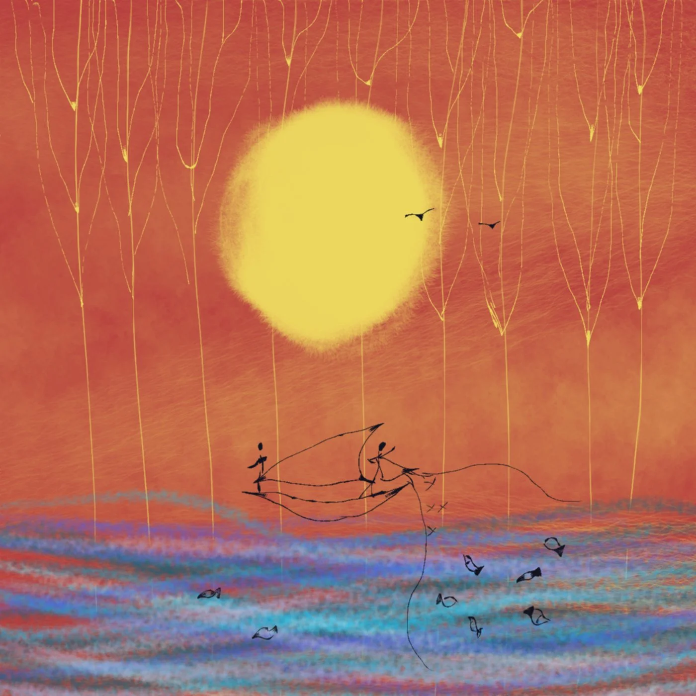 sun trees fishermen fish.jpeg