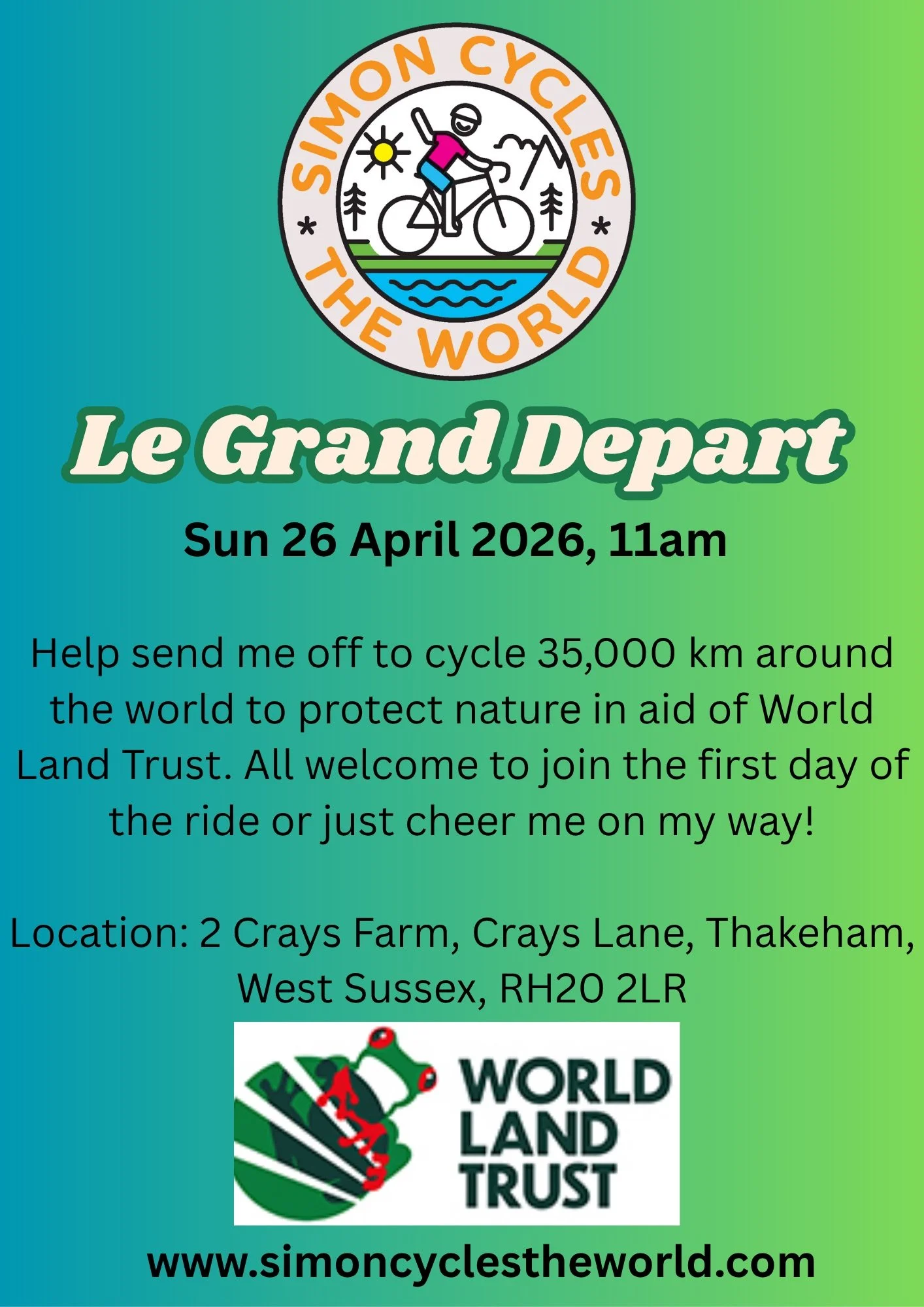 Le Grand Depart - 26 April 2026