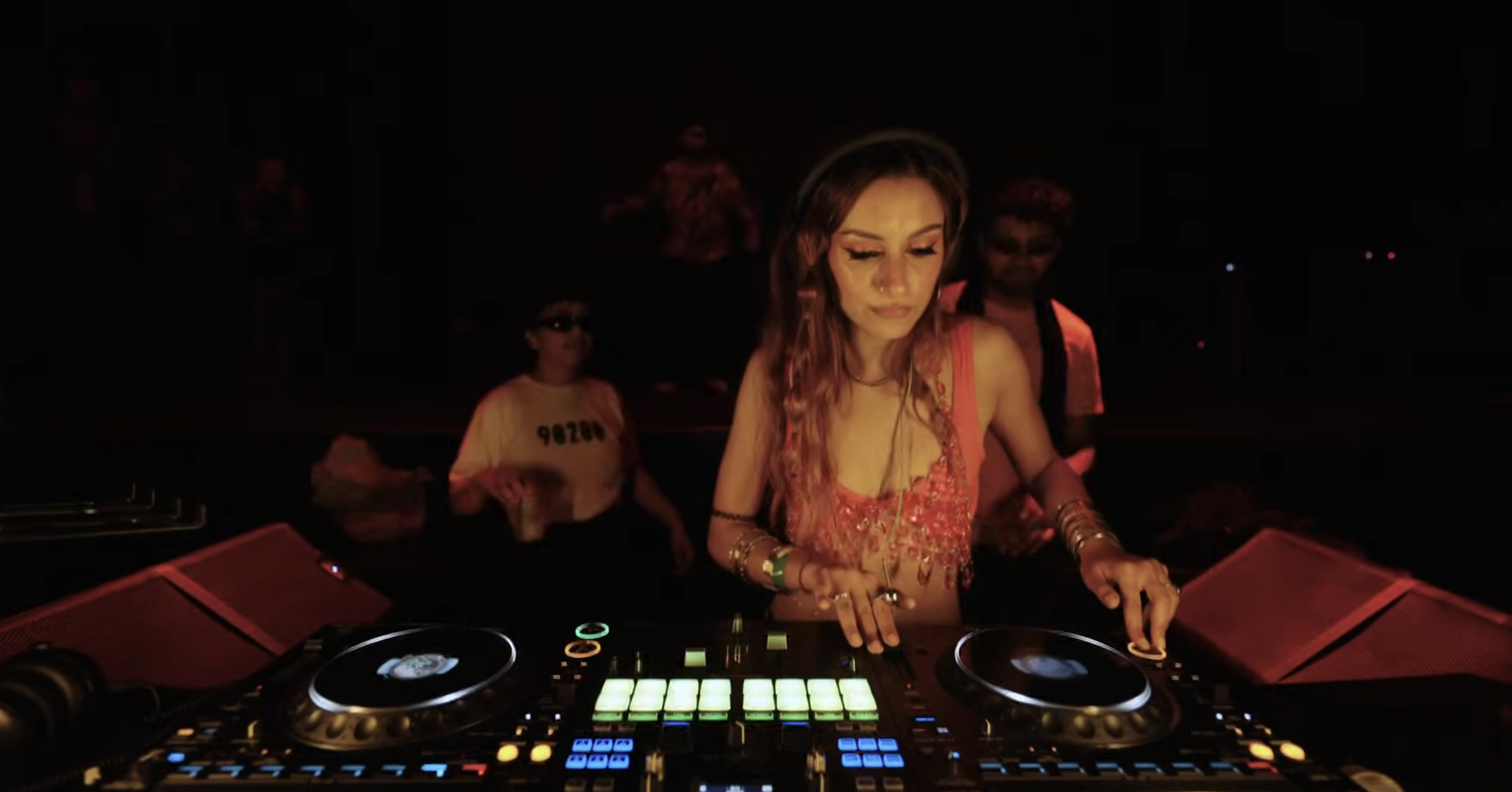 Vani Dewan DJing at DJ Habibeats' Culture Shock music festival