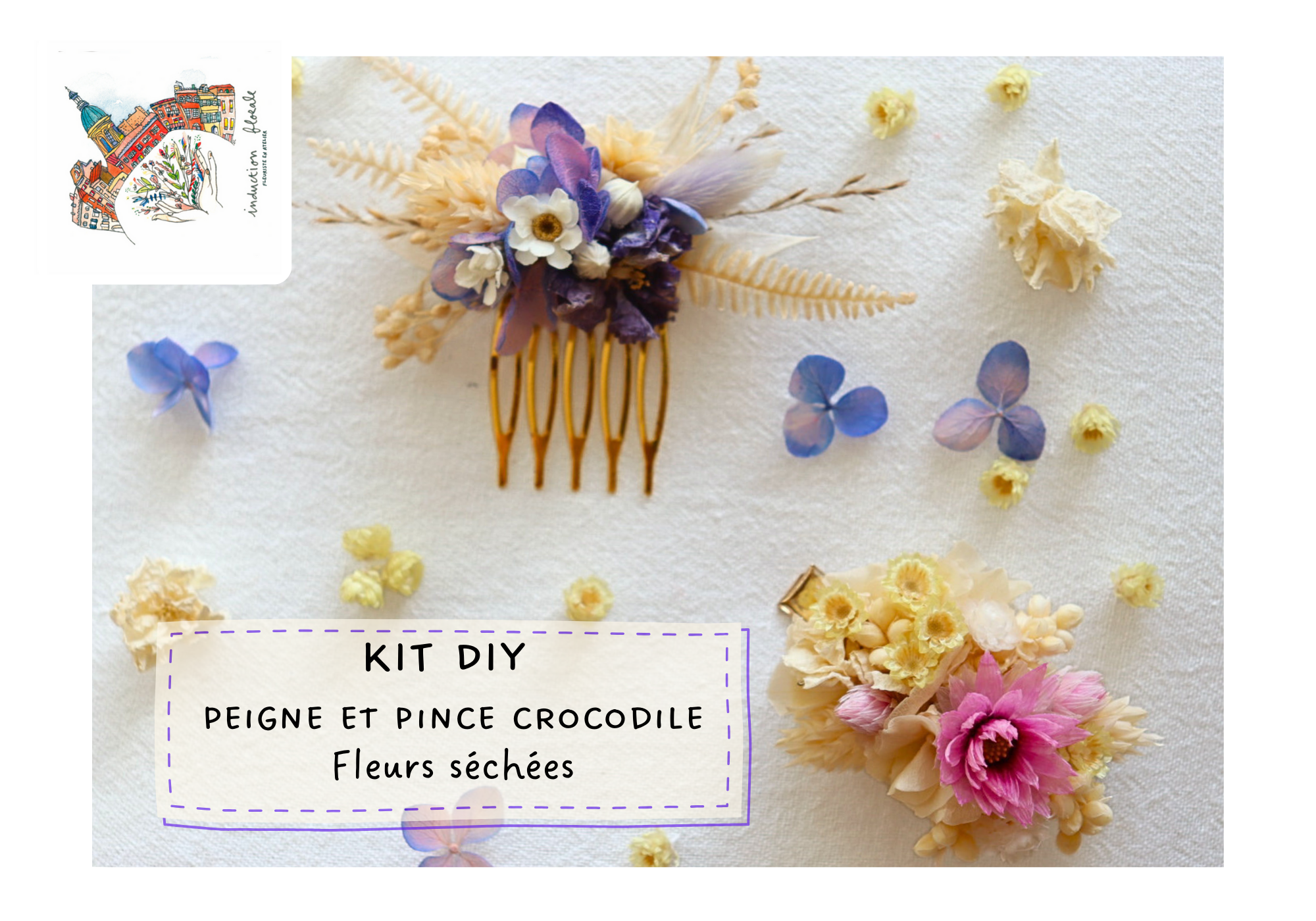 KIT DIY fleurs séchées