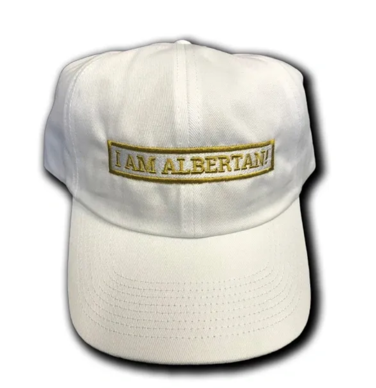 I am Albertan Cap (White)