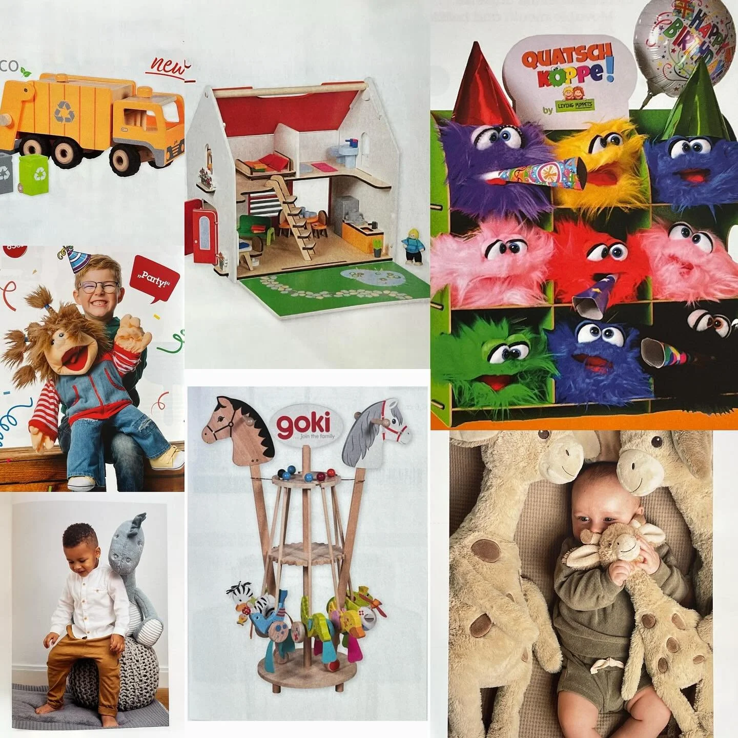 Bei uns ist immer was los 🎄🌲💕
Heute haben wir tolle Unterst&uuml;tzung von der Firma Goki , Frau Gollackner ber&auml;t Sie gerne 🧸🚂🧩🤶🏻
Spielsachen f&uuml;r jedes Alter .
Wir verlosen eine Keksdose, gef&uuml;llt mit fantastischen Vanillekipfer