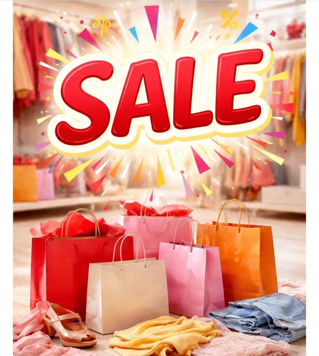 Der SALE geht weiter!
Unwiderstehliche Angebote warten auf Sie/Euch!
Entdecken Sie die Highlights von vielen Brands und
Sicheren Sie sich Ihre Favoriten bevor sie weg sind!

#abverkauf #wien #hietzing #oberstveit #mode