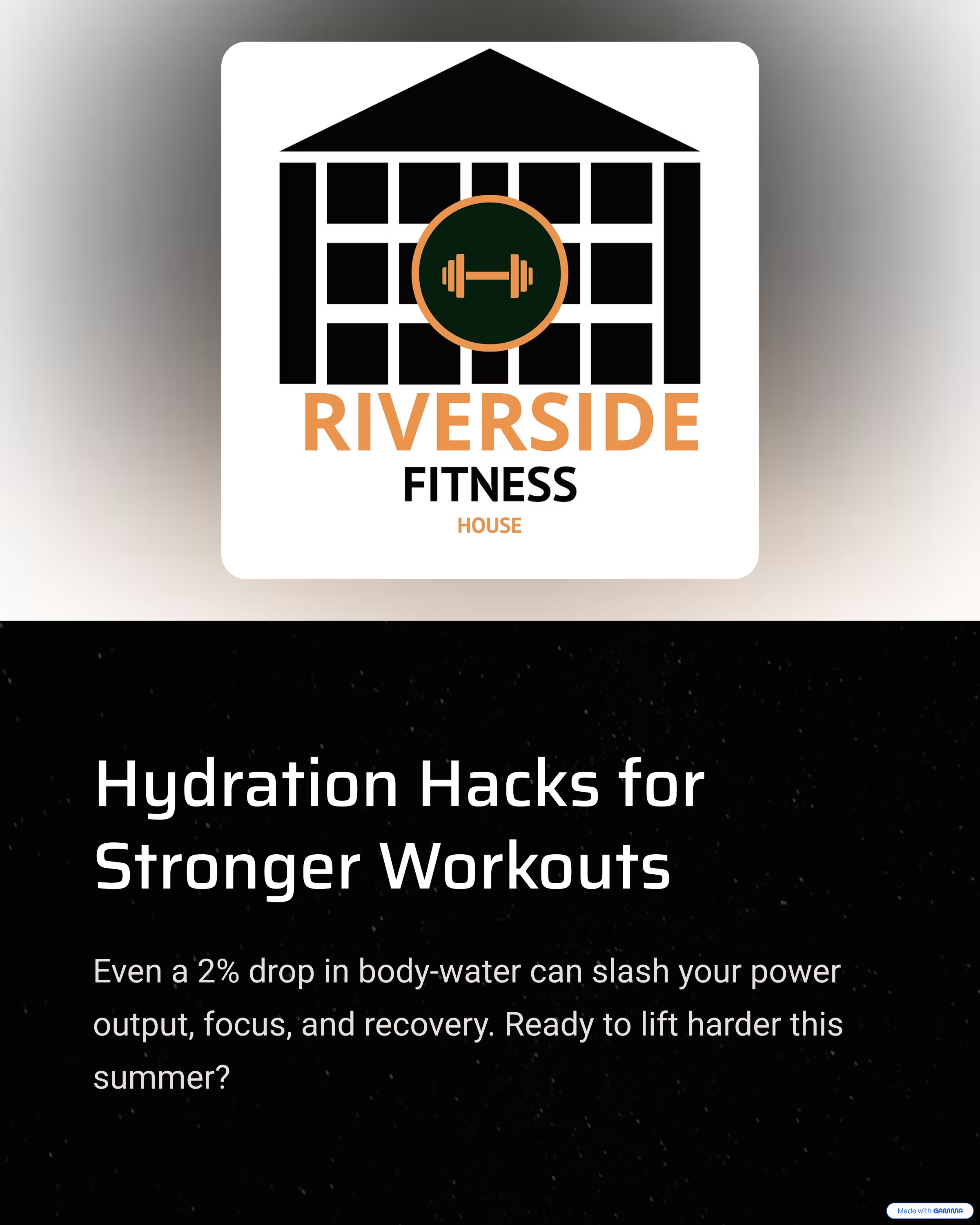 Hydration Hacks: 5 Ways to Keep Strength Sessions Strong in the Heat