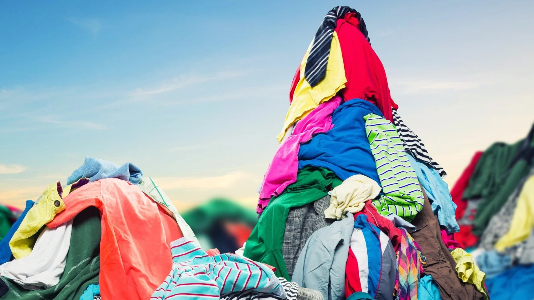 Textile waste for recycling