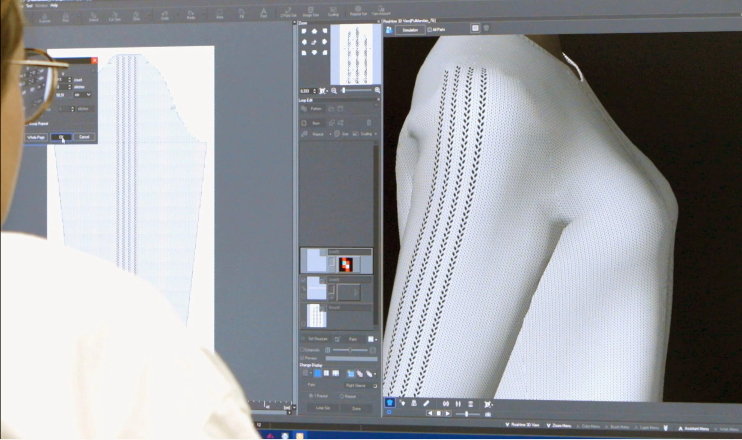 Textile design for improved user experience