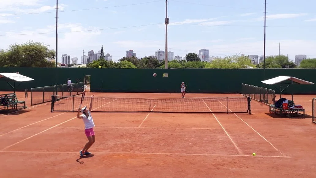 Salinas Ecuador Tournament Grade 1 ITF at Salinas Golf &amp; Tennis Club. Her rival is the number one of Ecuador, Andrea Duranballe