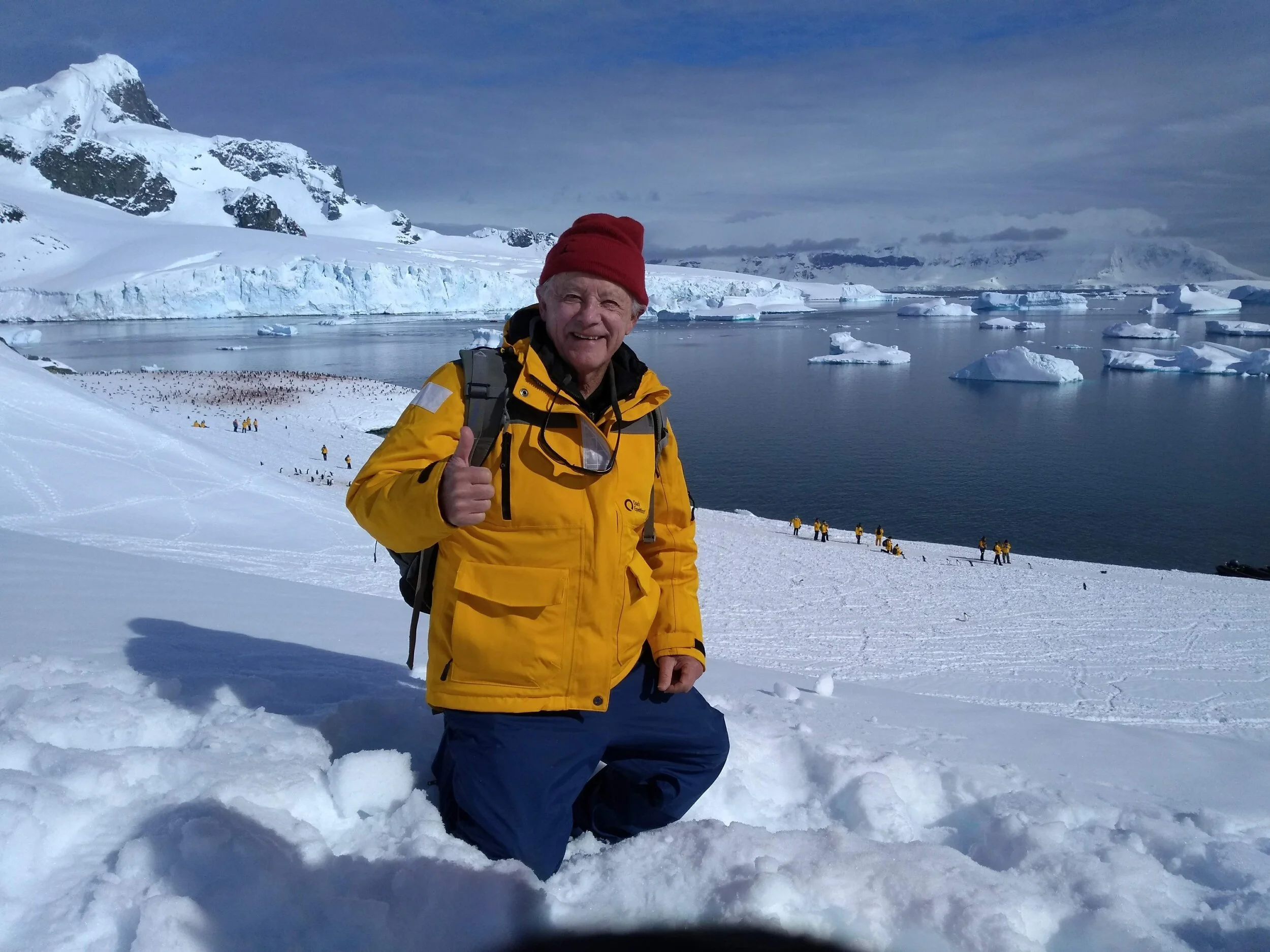 John in Antarctica, November 2018