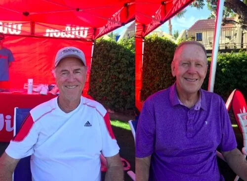 Dean Corely and Mike Stewart (left to right)