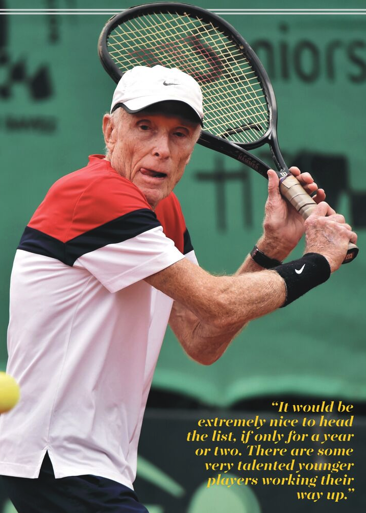 Van Nostrand is one of the most popular figures within Seniors tennis
