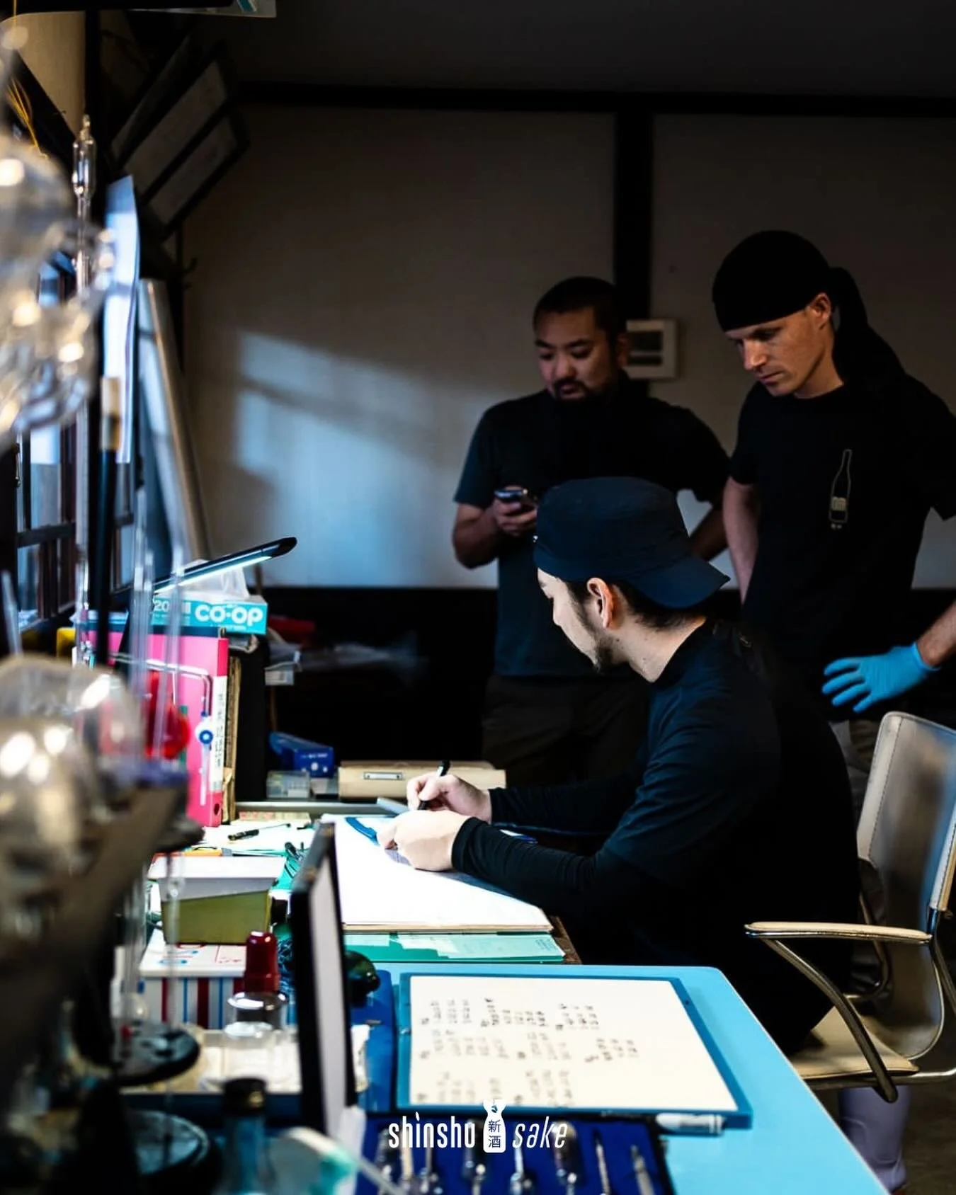 Testing and measuring are crucial when monitoring sake fermentation. By tracking temperature, sugars, acidity, and activity, we keep everything on point. 

So multiple parallel fermentation can do its magic and by staying precise, we can make tiny ad