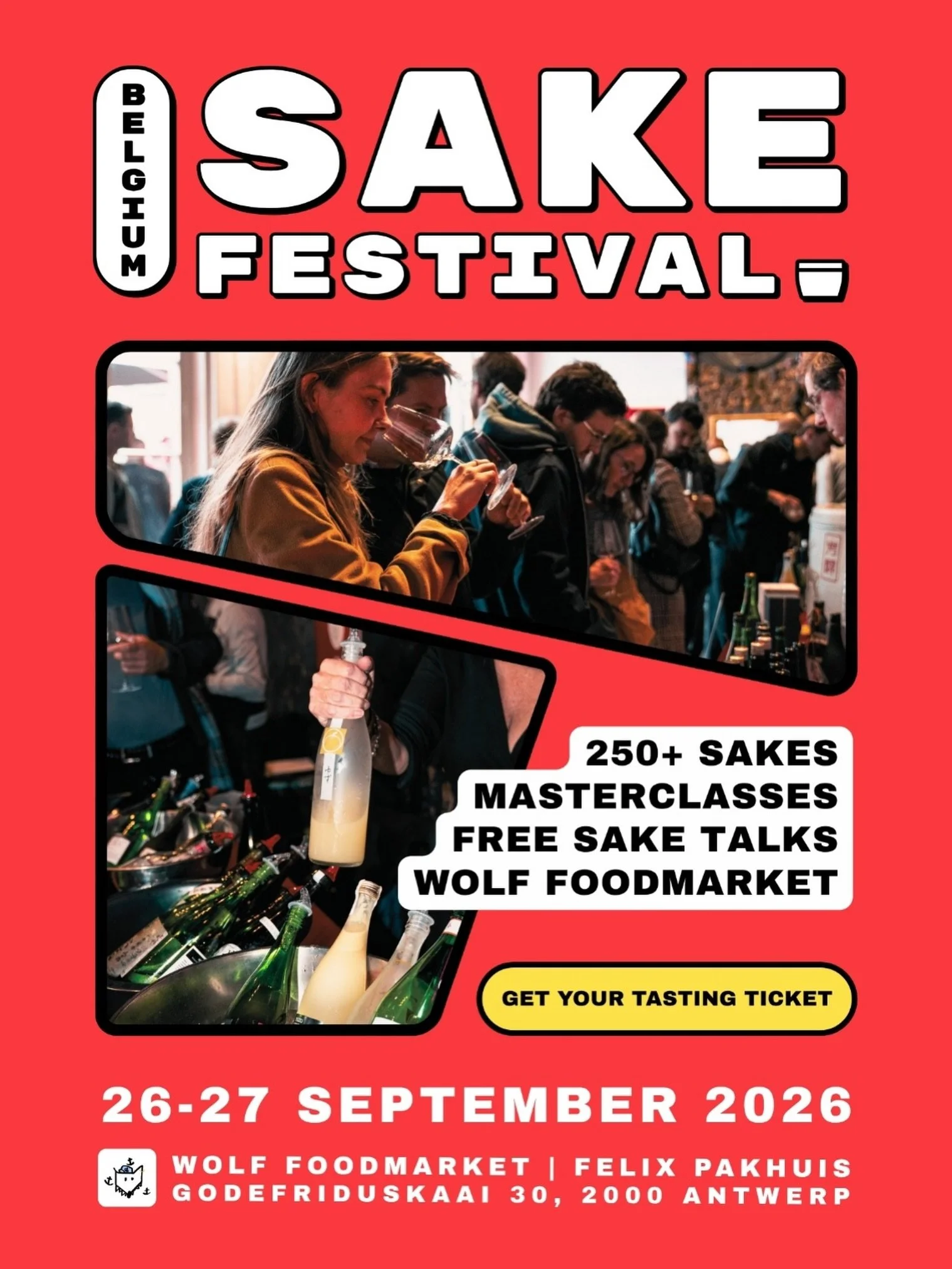 Because it&rsquo;s Belgium Sake Festival and the final countdown to World Sake Day has begun.

We&rsquo;re giving you 10% off! 🍶

Visit our webshop and use code BSF2026. 
Valid for one week only!

#belgiumsakefestival #belgiumsakefestival2026 #10%di