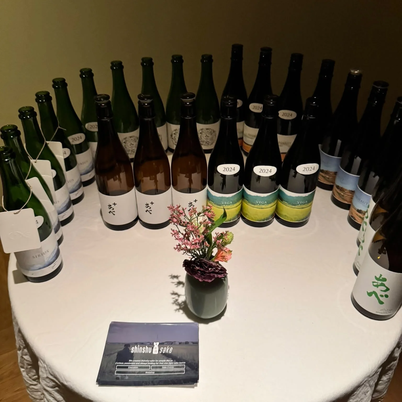 Our first Toji Dinner is now behind us and what a magical, full-house evening it was.

With Yuta Abe as our first guest, we set the bar high. The exceptional cuisine at Les Ann&eacute;es Folles and the harmony between every 5 dishes and 7 sake pairin