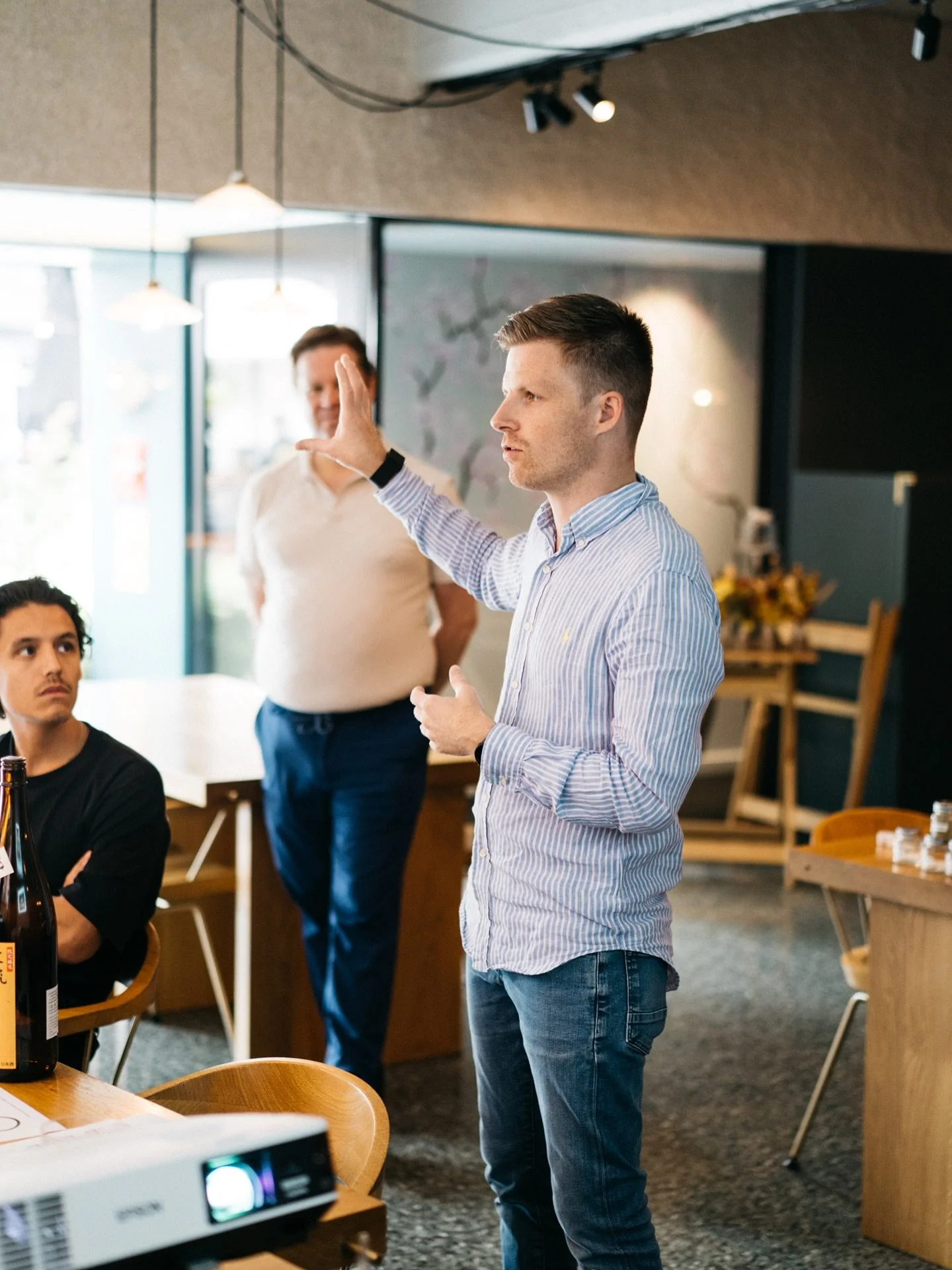 De gecertificeerde sake-sommelier