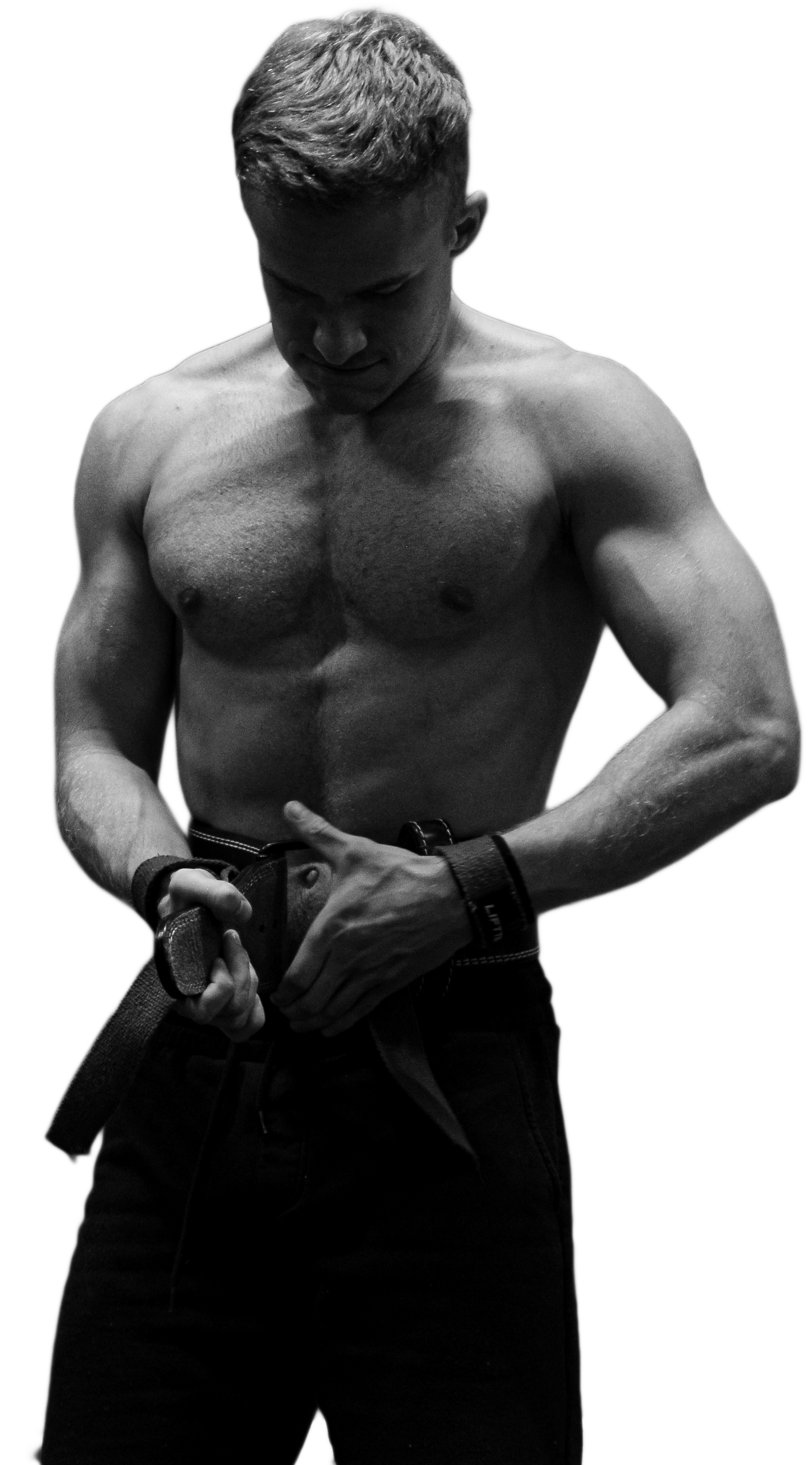 Ungur maður sem skráði sig í fjarþjálfun til að koma sér í gott form