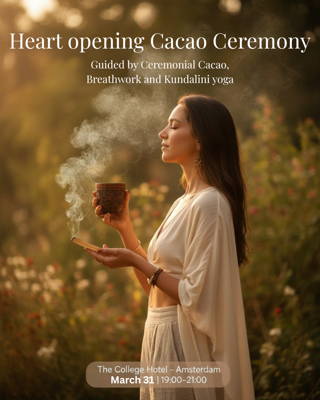 Heart opening Cacao Ceremony