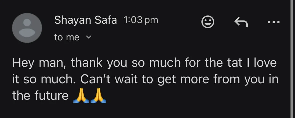 Mitch Oscar Client Testimonial Shayan