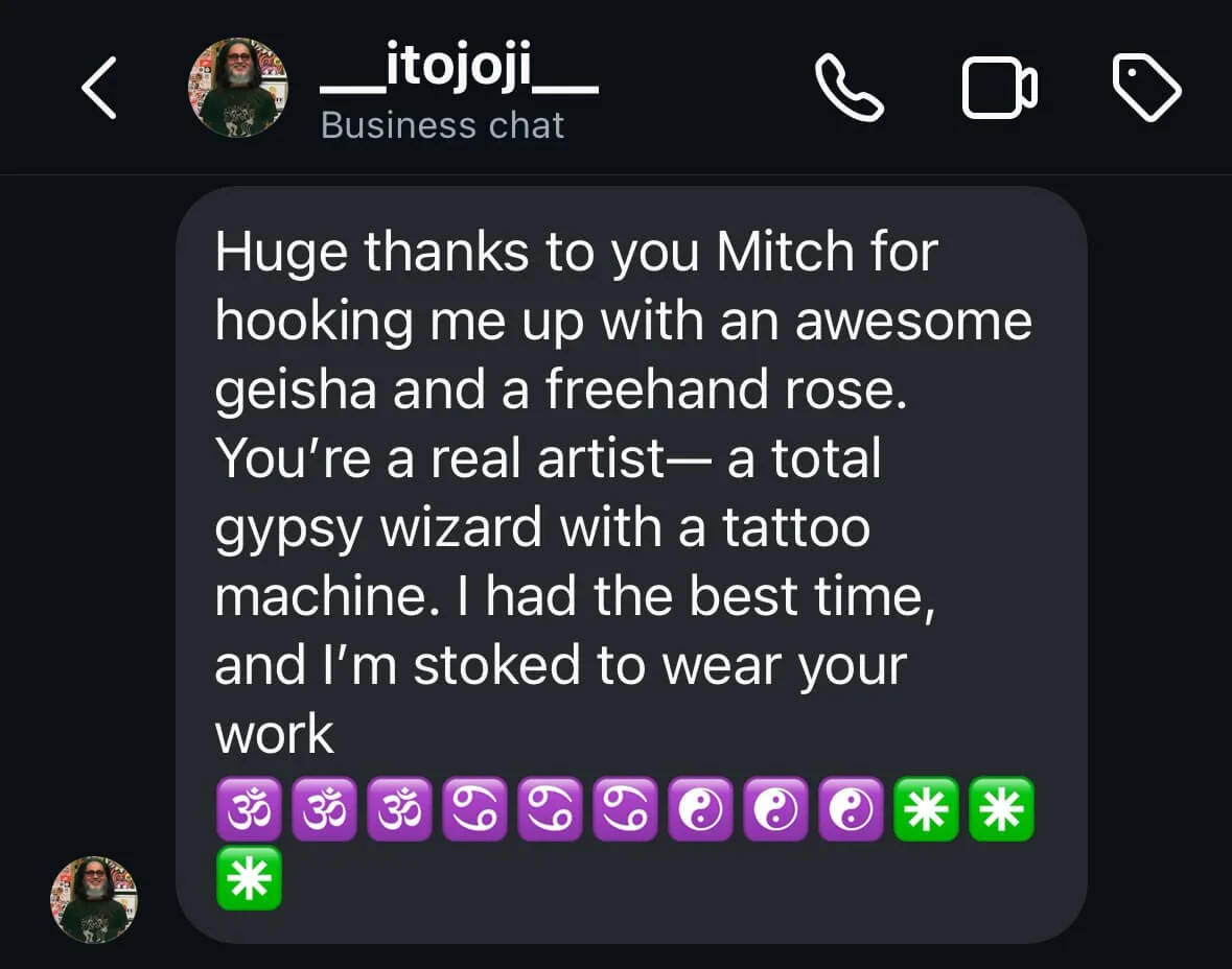 Mitch Oscar Client Testimonial Joji