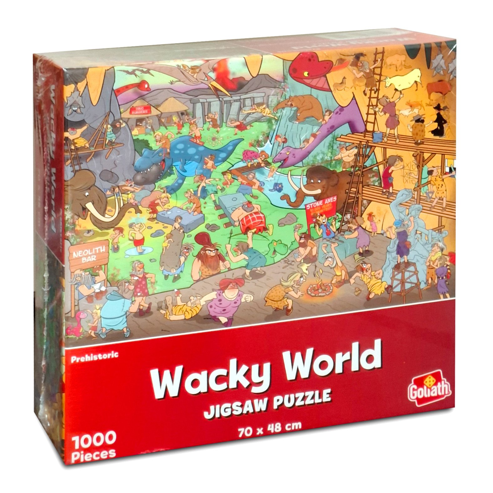 Wacky World Jigsaw Puzzle 1000 Pieces - Prehistoric
