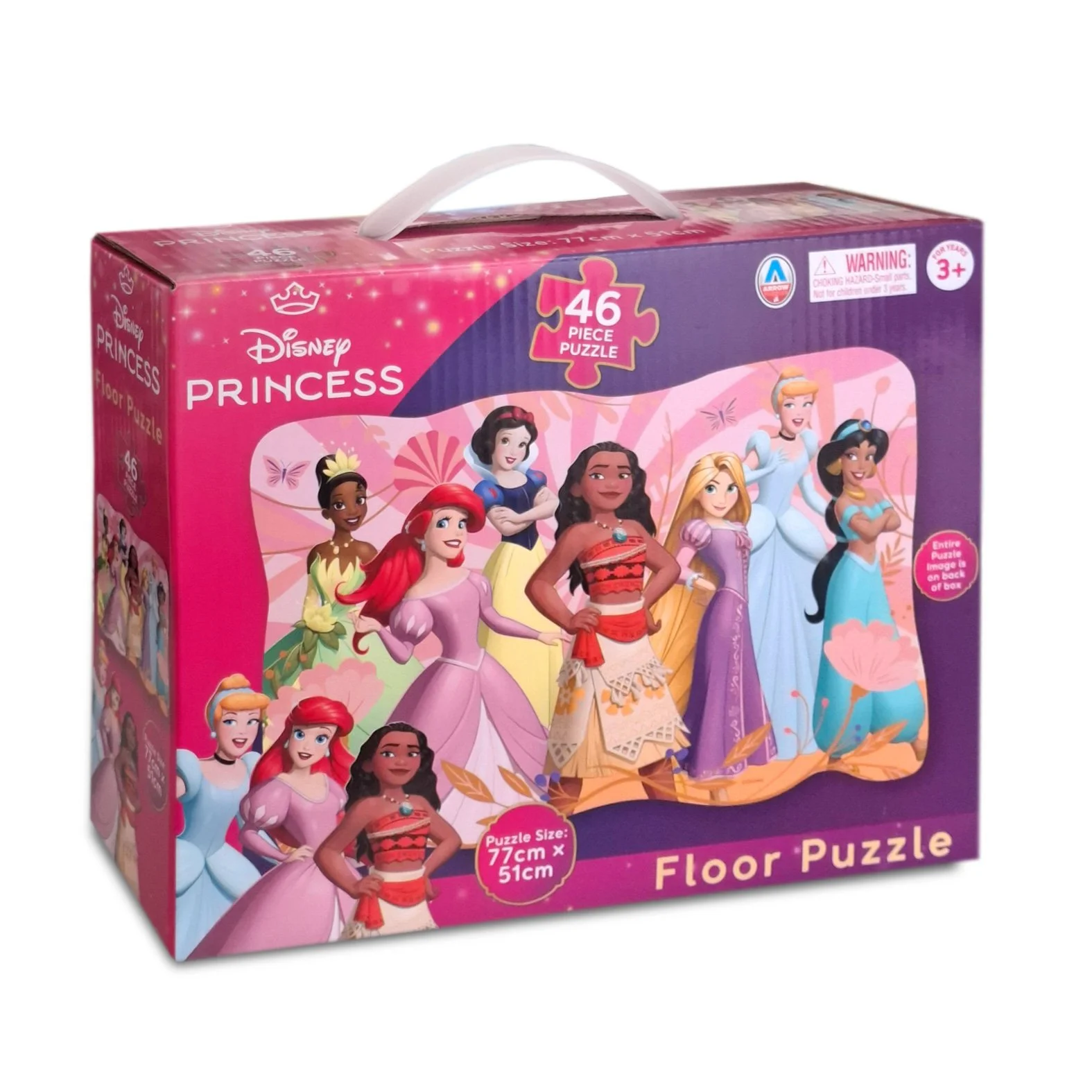 Disney Princess 46-Piece Floor Puzzle for Kids