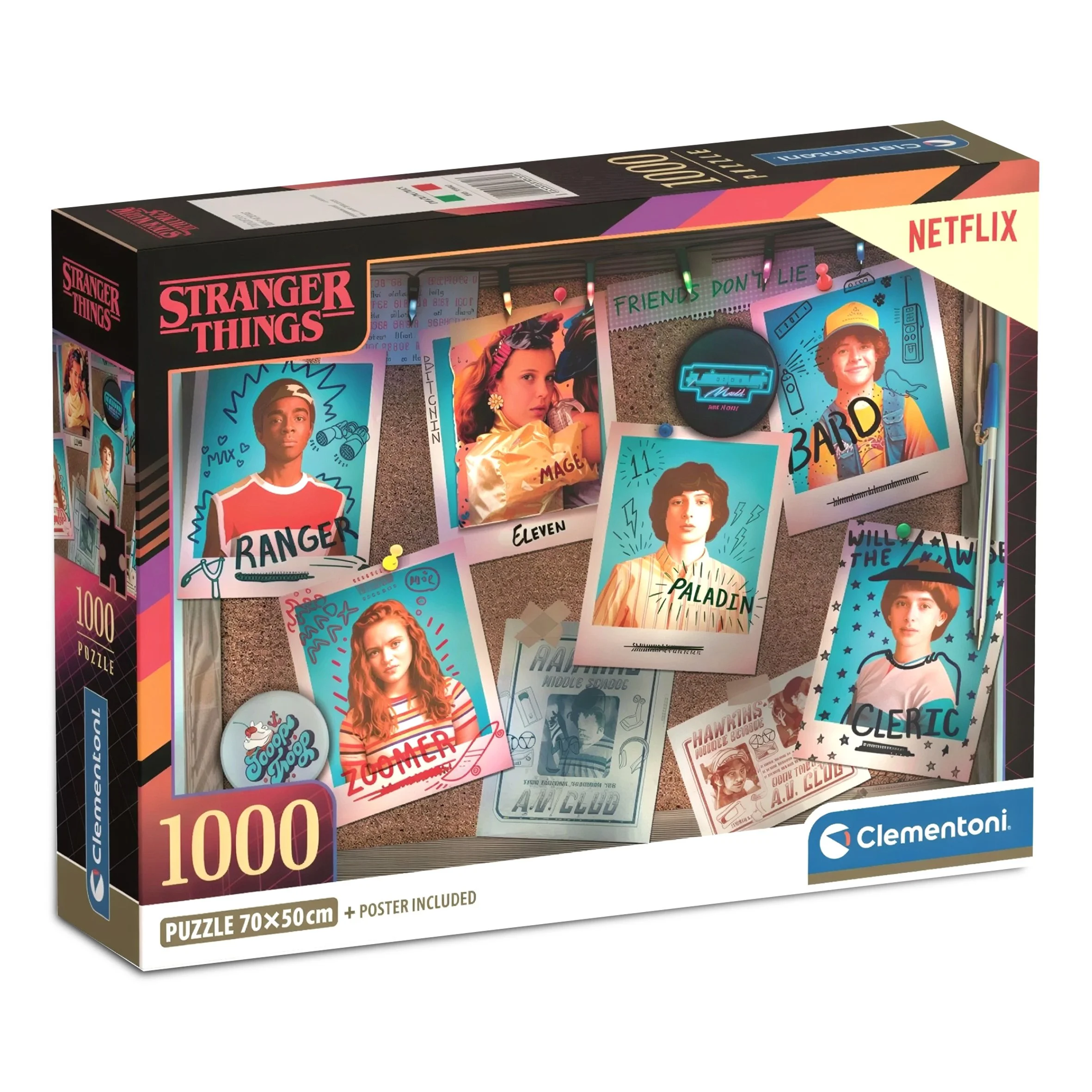 Stranger Things 2 Jigsaw Puzzle 1000 Pieces
