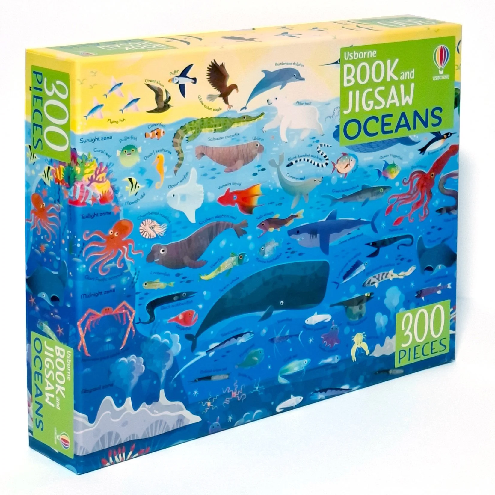 Usborne Book and Jigsaw - 'Oceans'